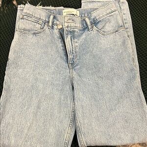 A&F Light Blue Denim Jeans